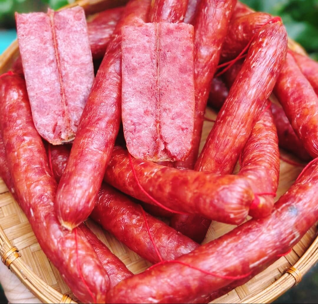 Lạp Xưởng Thịt Heo Sấy Khô Tôm 1kg [FREESHIP]