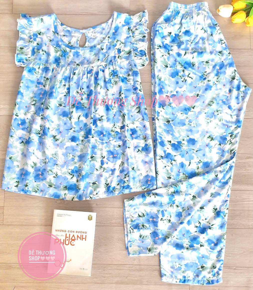[HCM](53-60KG)BỘ DÀI TOLE LANH MẶC NHÀ SIZE 2
