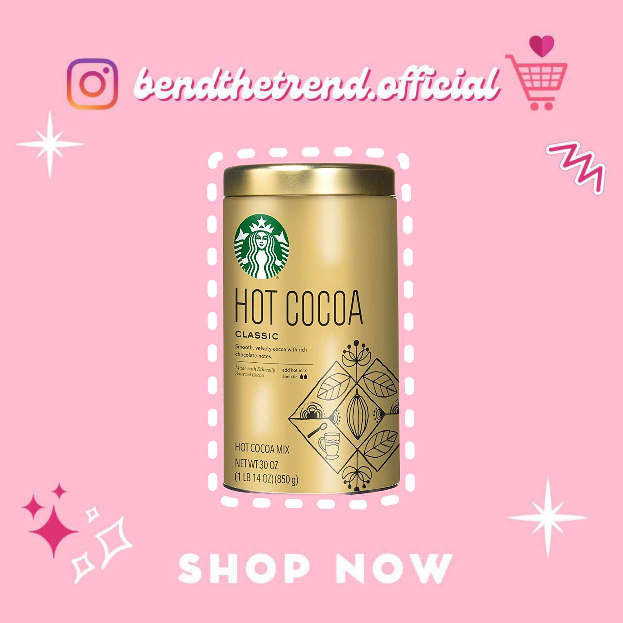 [AUTH-ĐỦ BILL] BỘT CACAO STARBUCKS CLASSIC 850g