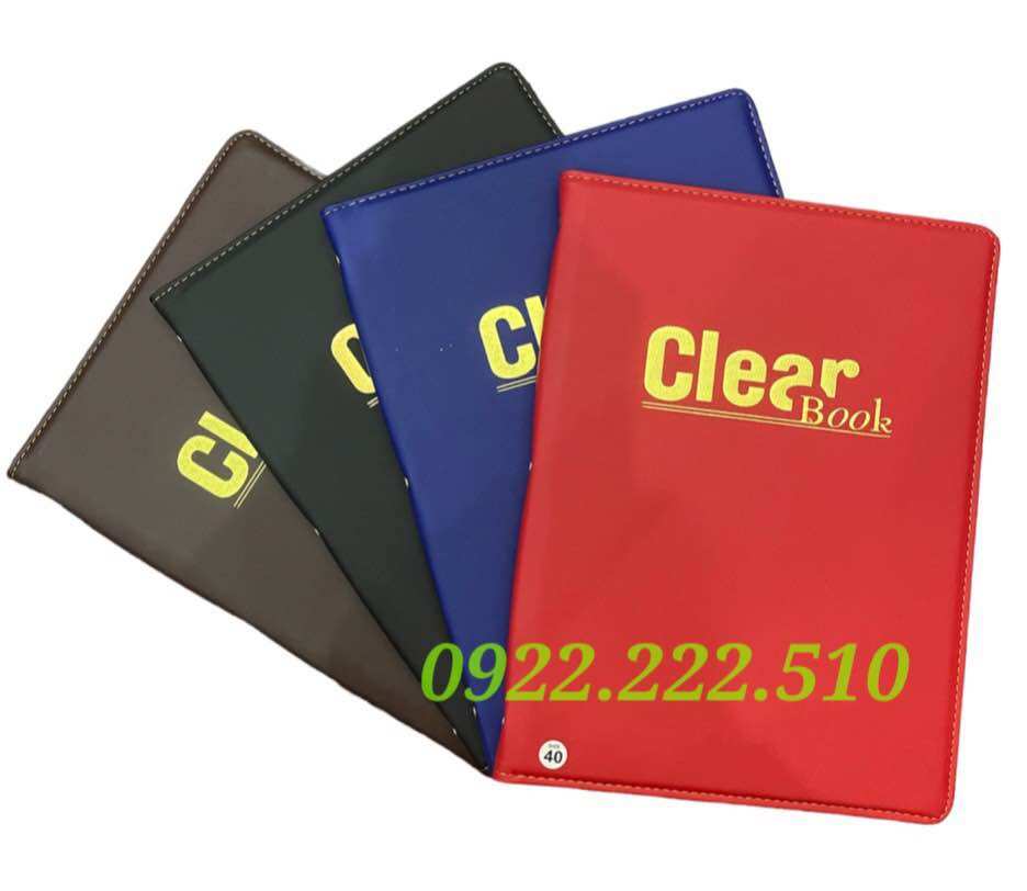 CUỐN BÌA LÁ DA 80 LÁ A4 - BÌA MENU A4