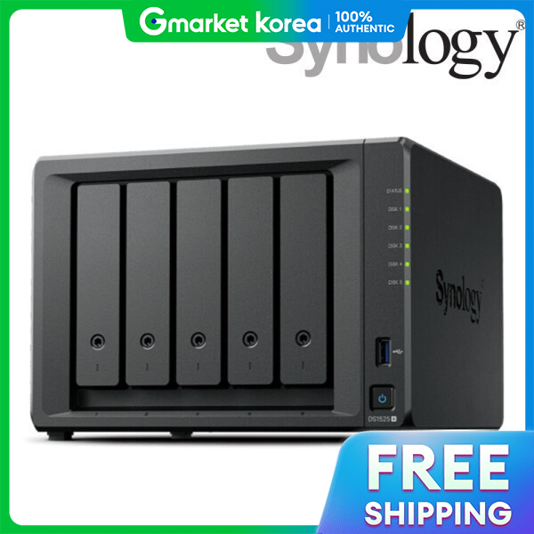 Synology | Official Partner Synology Ds1525+ Nas 5-Bay 24Tb (6Tbx4) Nas Hdd Hat3300 Genuine Product Giá 59,547,000 Đồng*Miễn phí vận chuyển