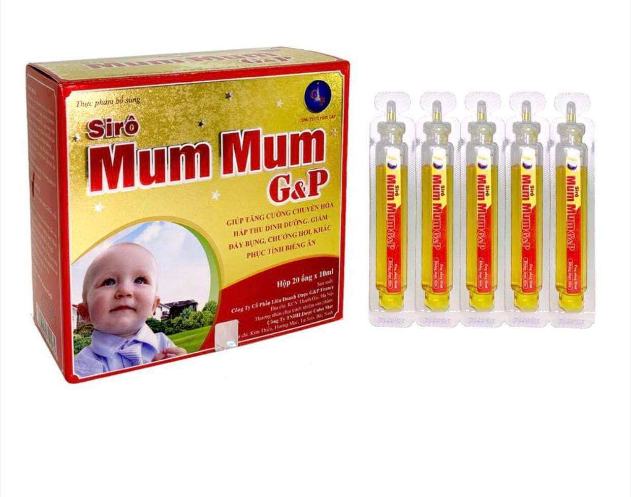 Siro ăn ngon mum mum g&p