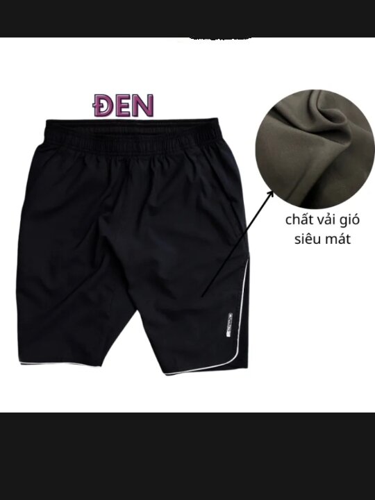 Quần đùi nam quần short nam thể thao chất gió