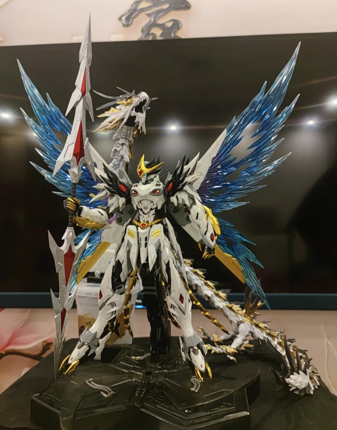 MG Assembly Model Transforming Motion Core Assault Free Mechanism Toy Figure Blind Box Dragon Ball Anime Robot Building Kit