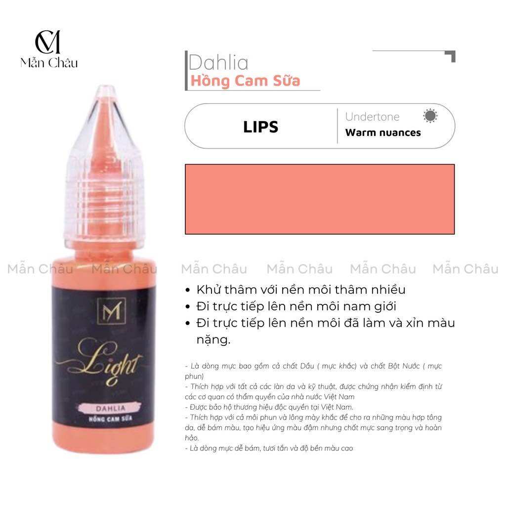 [CHÍNH HÃNG] Mực Light mini 3,3ml/ Fullsize 10ml