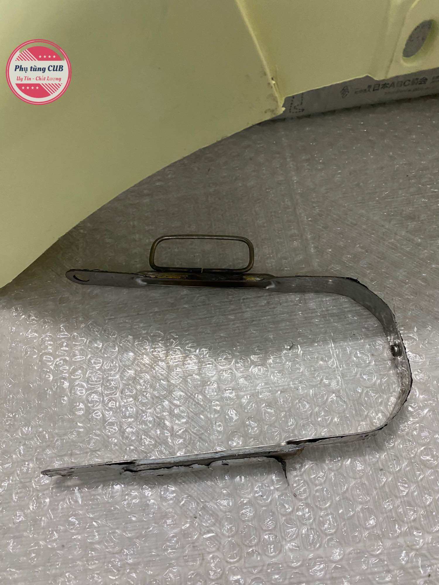 Dè trước cub little 14 + thanh inox bắt dè
