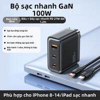 Toocki | Đapter Sạc Nhanh Đa Cổng 100W GaN PD USB-C
