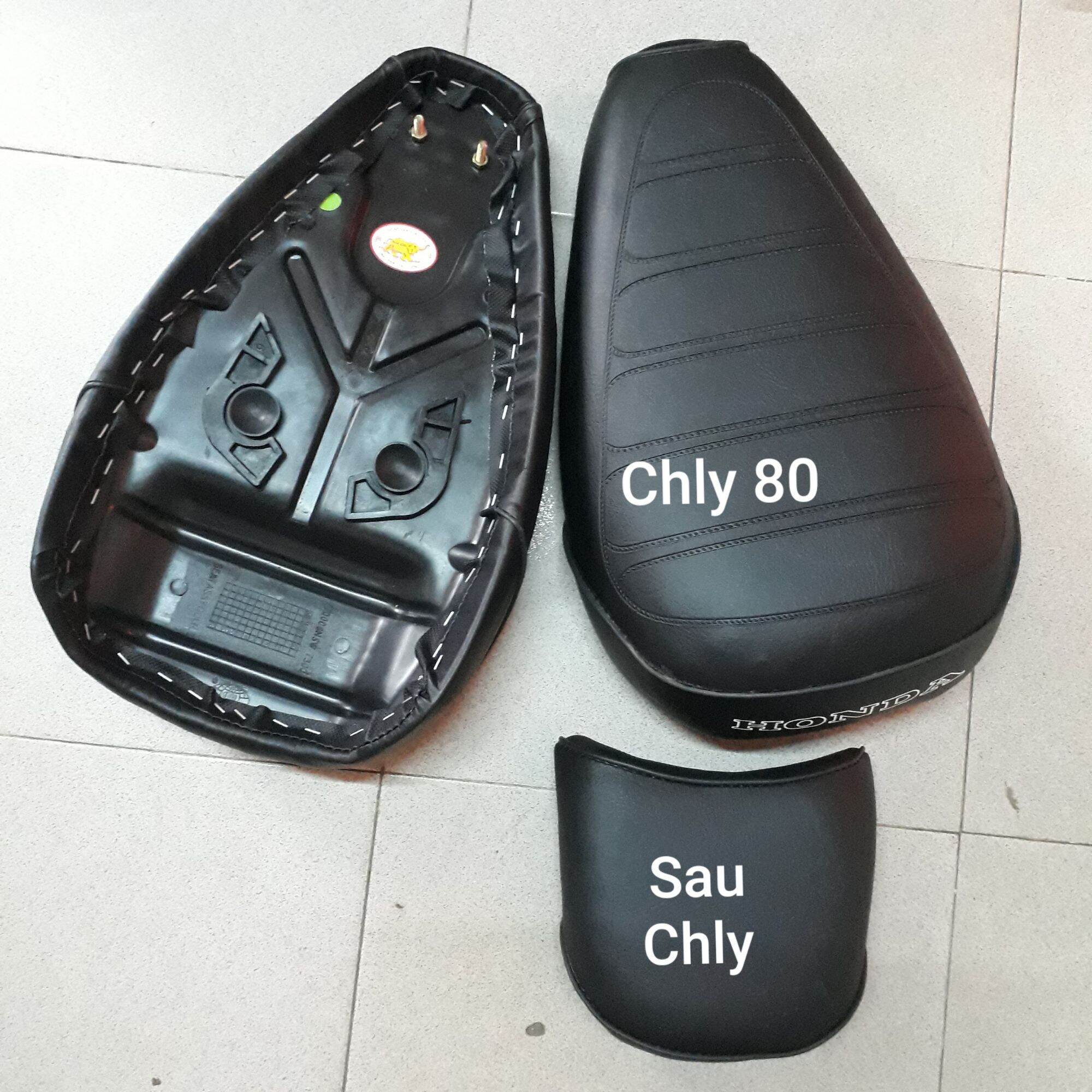 Combo yên trước, yên sau xe chaly 80