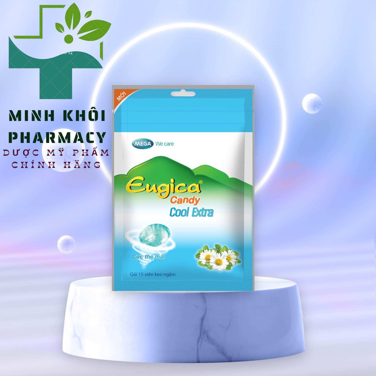 Eugica candy cool extra cough relief powder