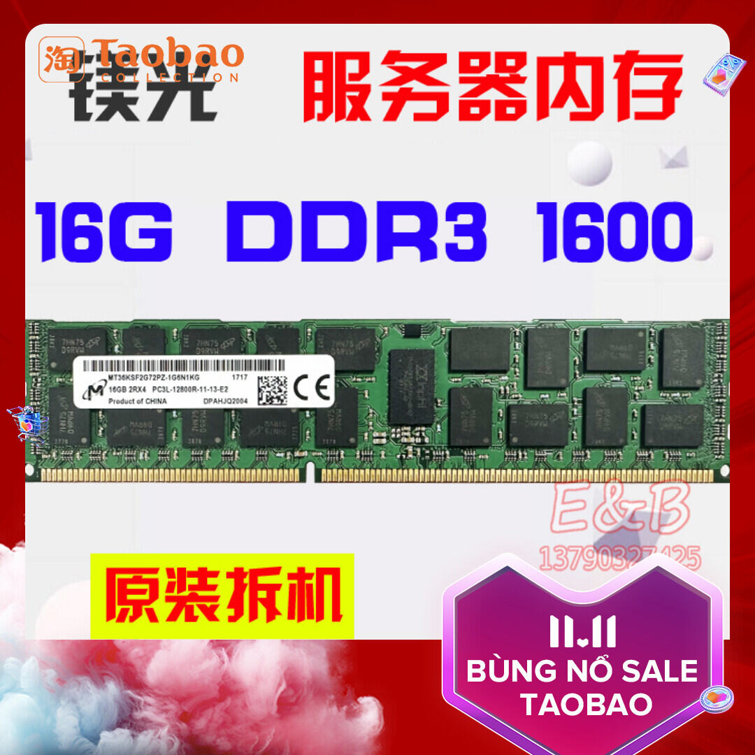 Magie 16G 32G 1066 1333 1600 1866ecc Reg DDR4 Bộ Nhớ Trong Máy Chủ X79 X99