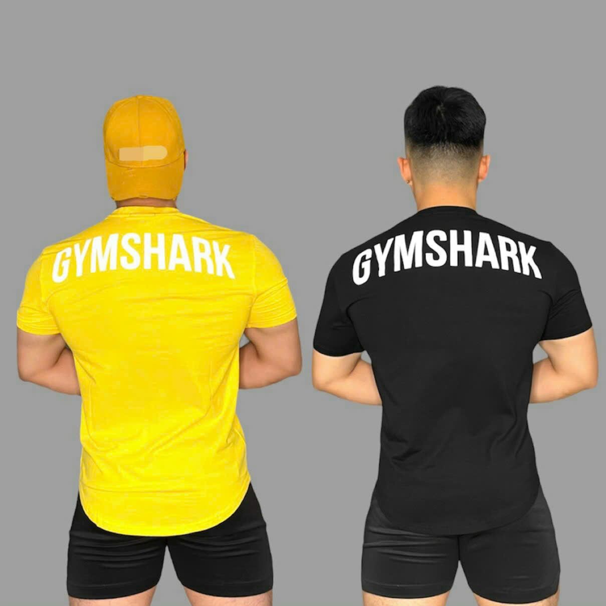 Áo thun tay ngắn tập gym gymshark, áo phông thể thao nam fitness đàn ông cotton nam tính