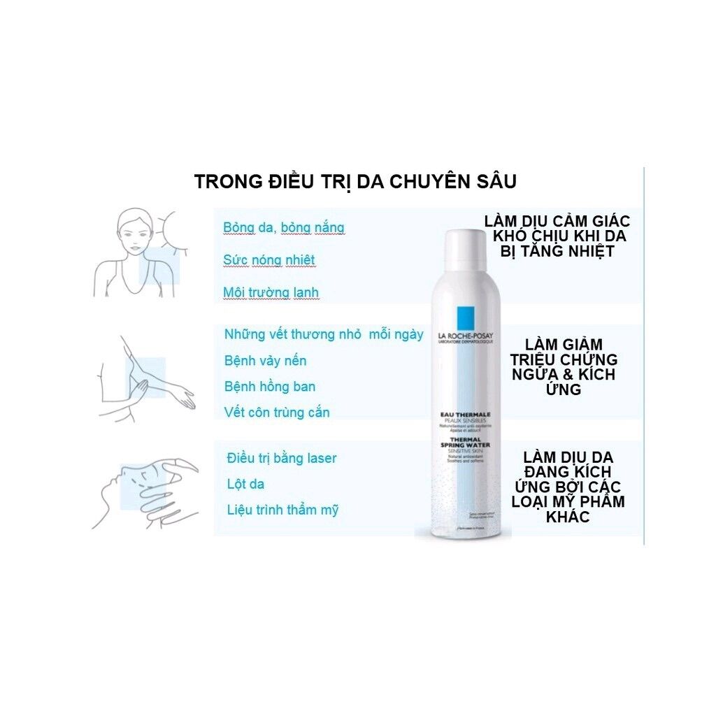 50ml - XỊT KHOÁNG làm dịu da La roche-posay