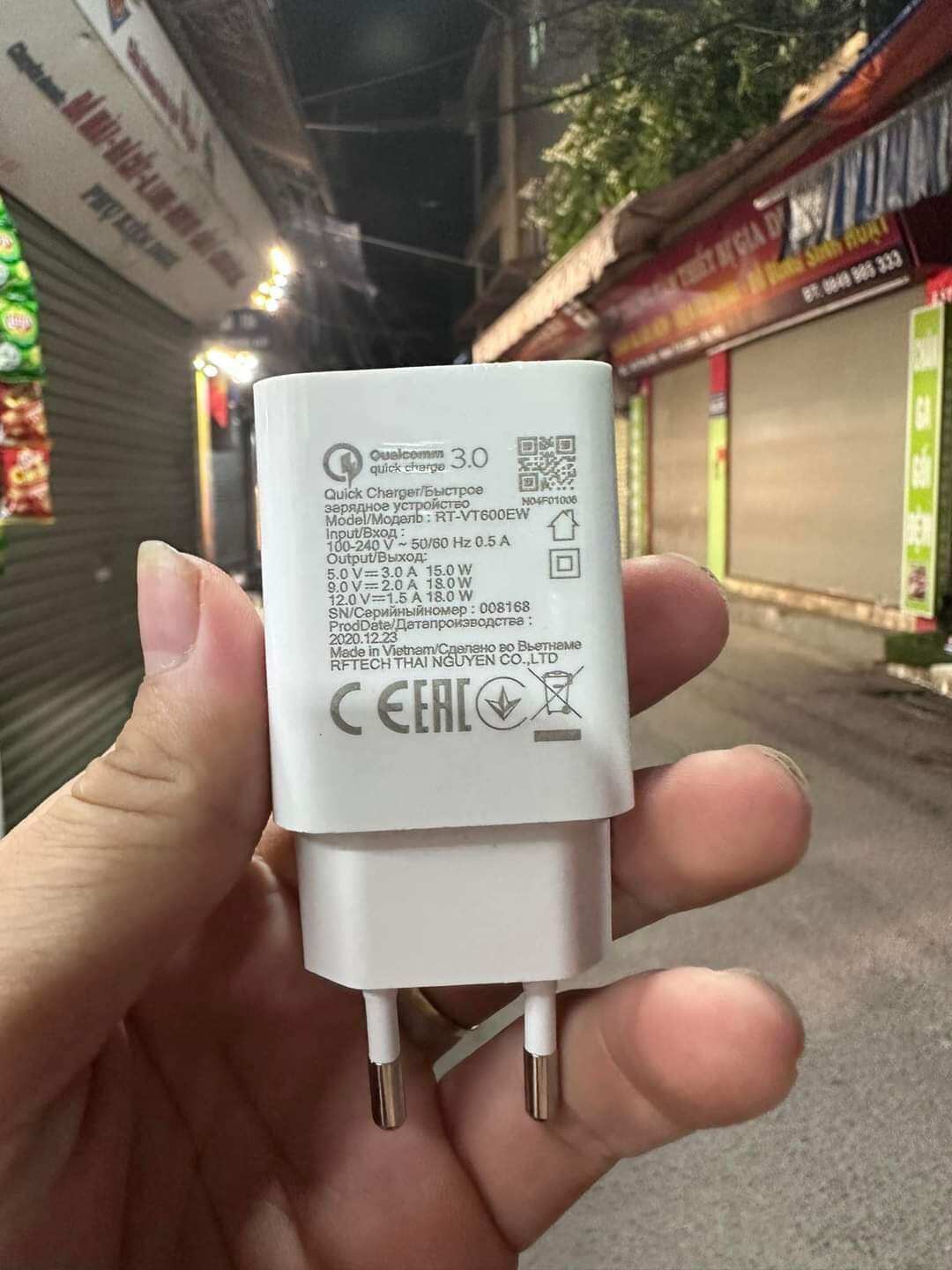 Bộ củ Cáp Vinsmart 18W chính hãng