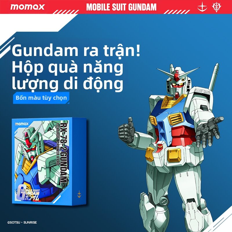 Momax | Pin Dự Phòng Mỏng Đa Năng Sạc Nhanh Không Dây MagSafe