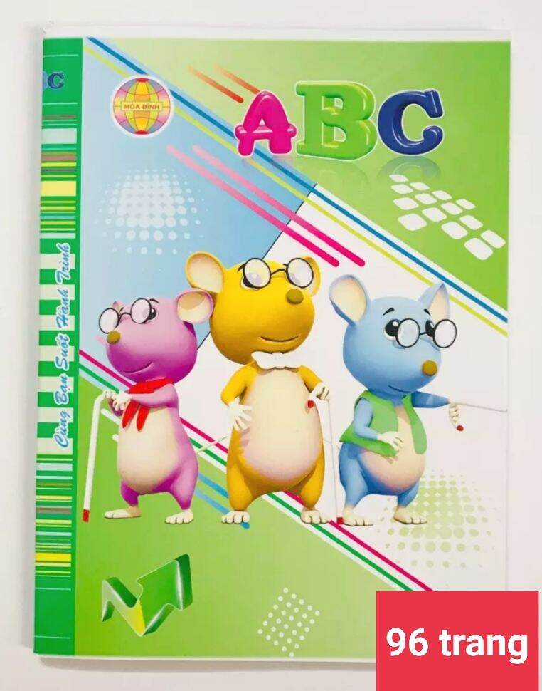 Tập ABC Hòa Bình 96 trang 4 ô li (10 quyển),