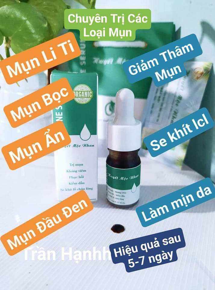 Serum mụn Huyết Mộc Nhan [Cam kết hàng chuẩn]