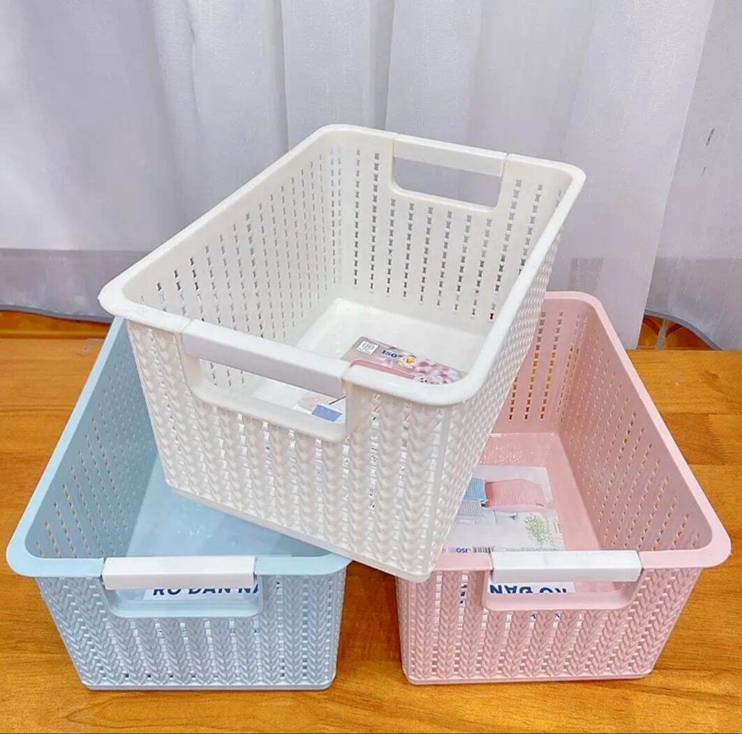 Rổ nhựa giả mây đan hàng Cao cấp việt nhật