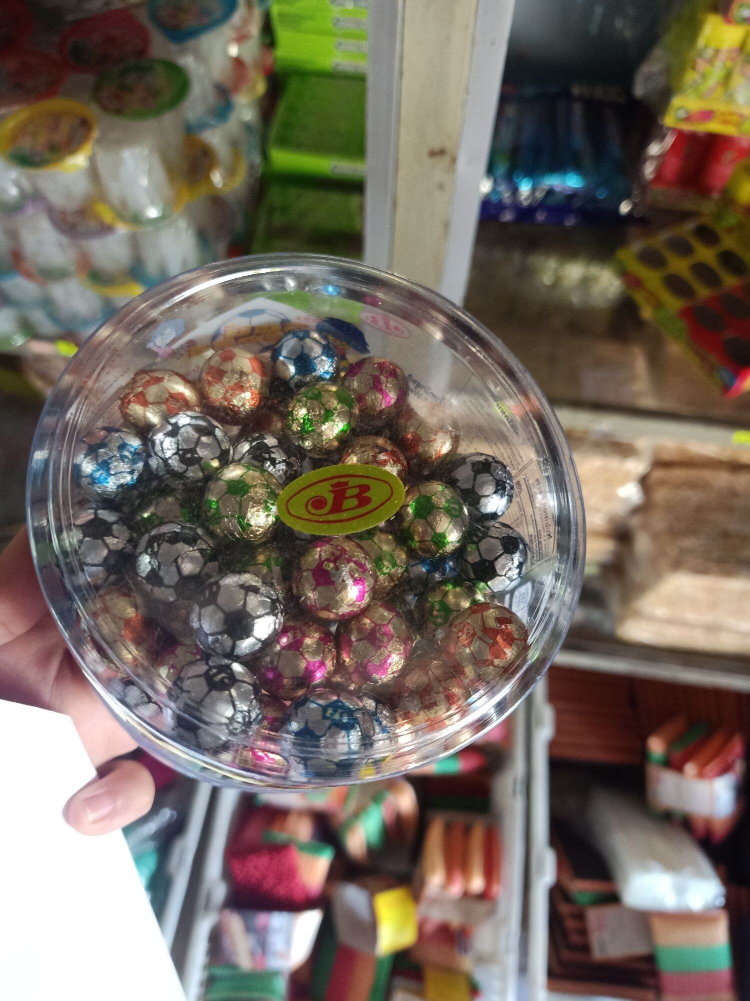 socola trái banh Thái Lan