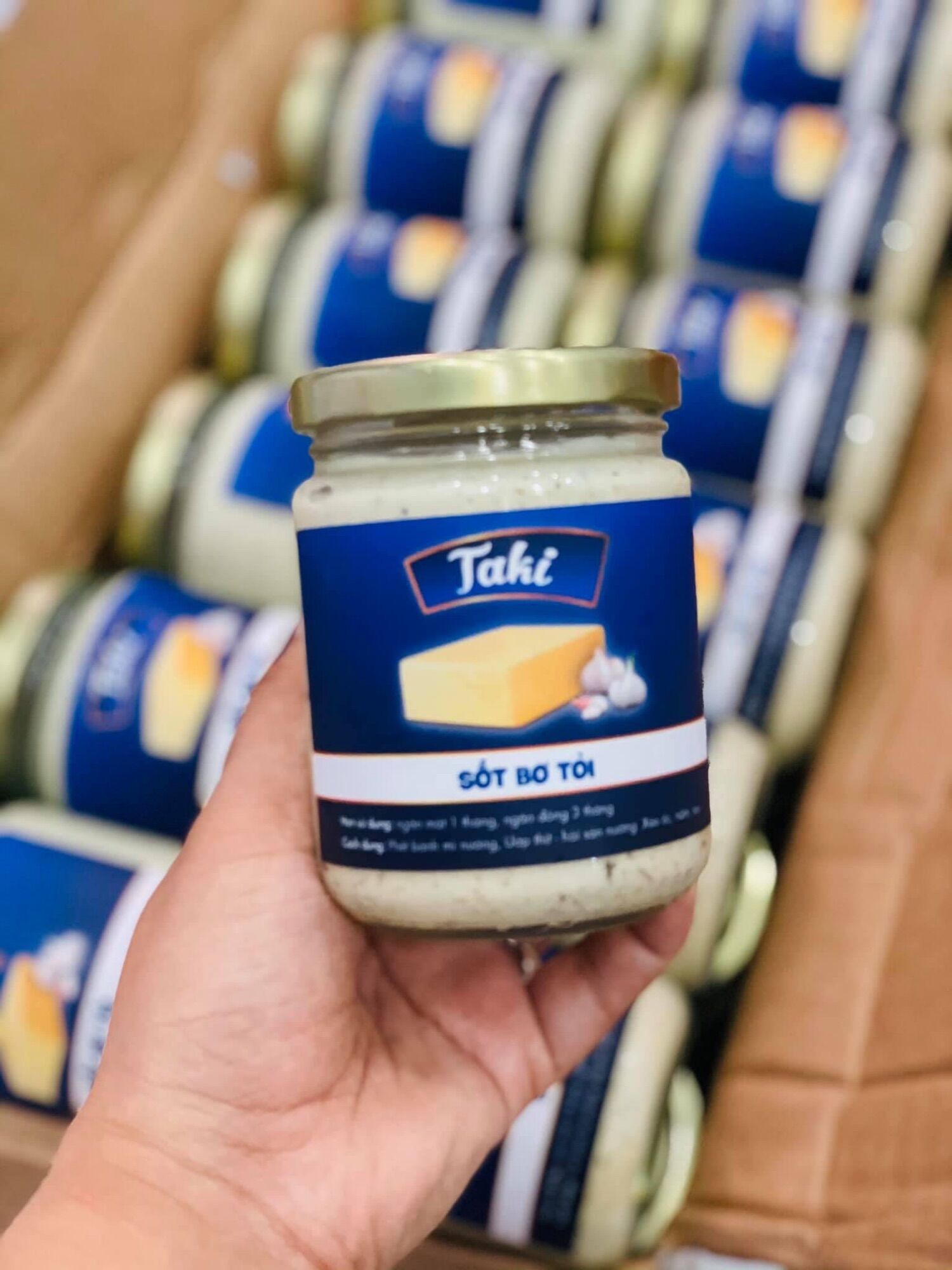 Sốt bơ tỏi hủ 250gr