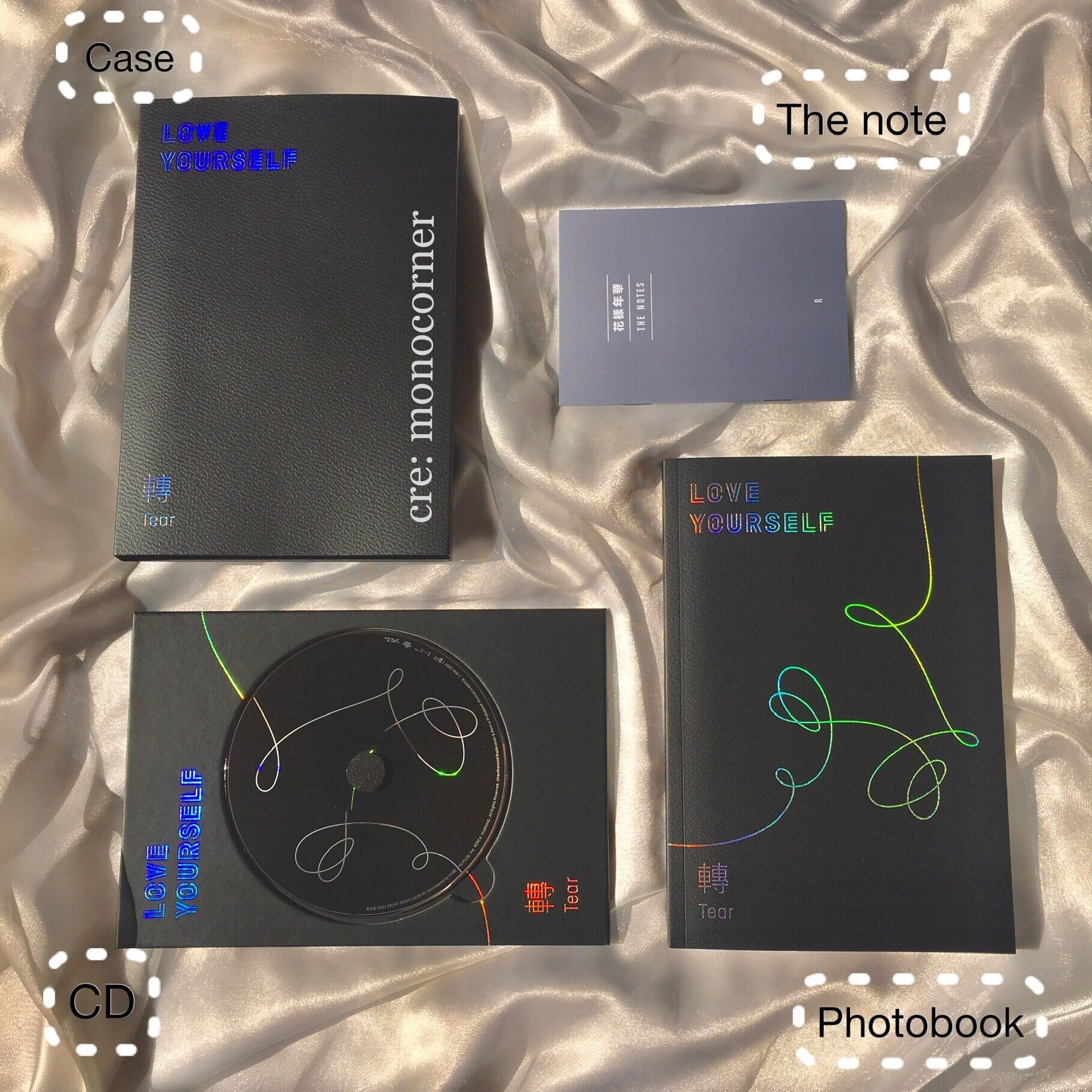 [KHÔNG CARD + STANDEE] ALBUM BTS TEAR CHÍNH HÃNG