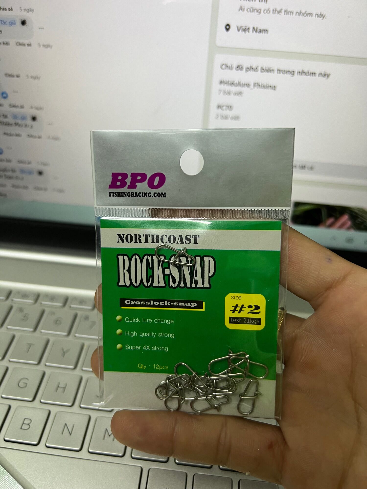 Khoá lure Snap thailand 100% nhập khẩu