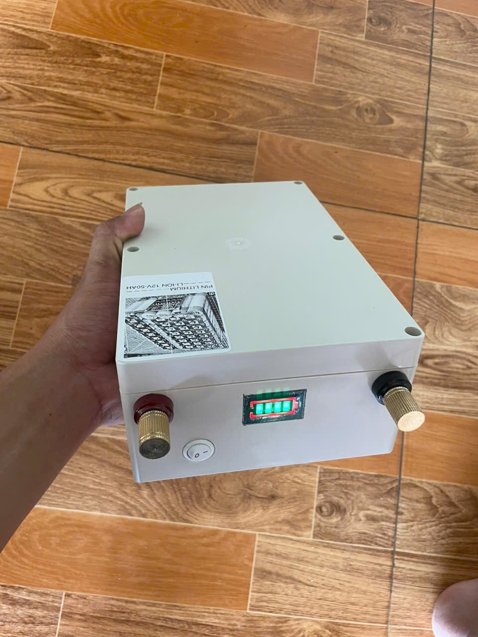 Bộ pin Lithium 12v 50Ah Sẵn dùng ( li-ion )