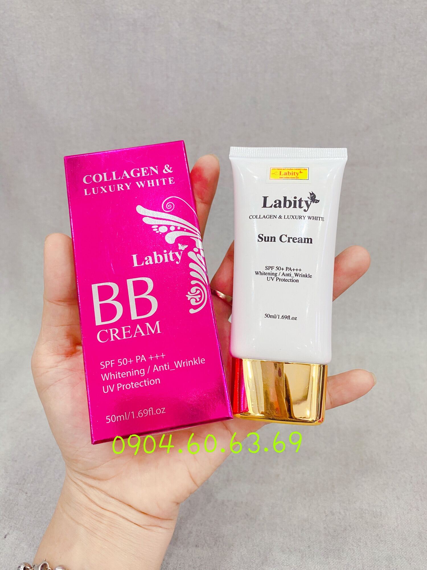 Kem Nền BB Cream LABITY Hàn Quốc 50ml Chống Nắng