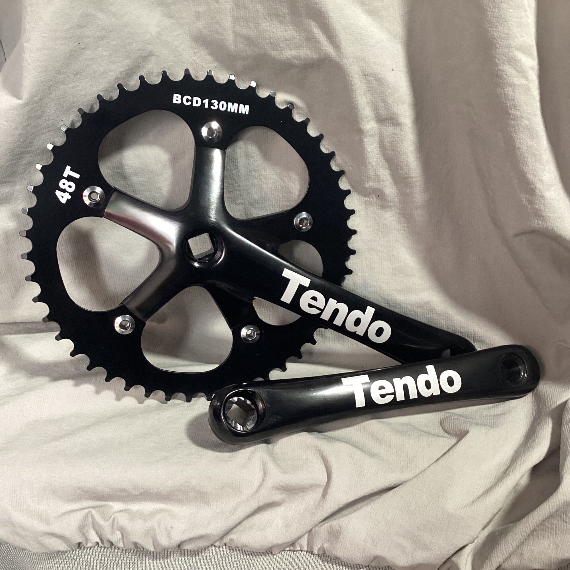 Đùi Dĩa Xe Đạp 1 Tầng FixedGear TENDO 48T 130BCD 170mm