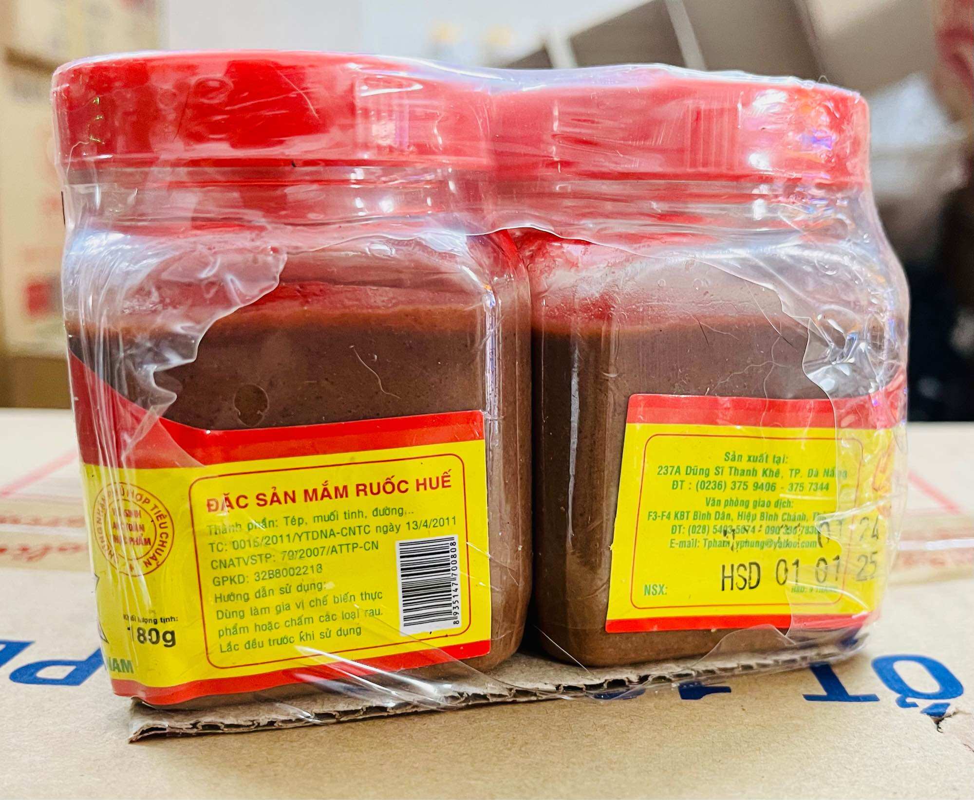 Mắm ruốc Huế Y Phụng hũ (180g)