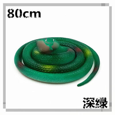 Mô hình động vật bò sát rắn giả keo mềm rắn đồ chơi quà tặng đáng sợ trêu chọc rắn giả lớn rắn hổ mang trẻ em