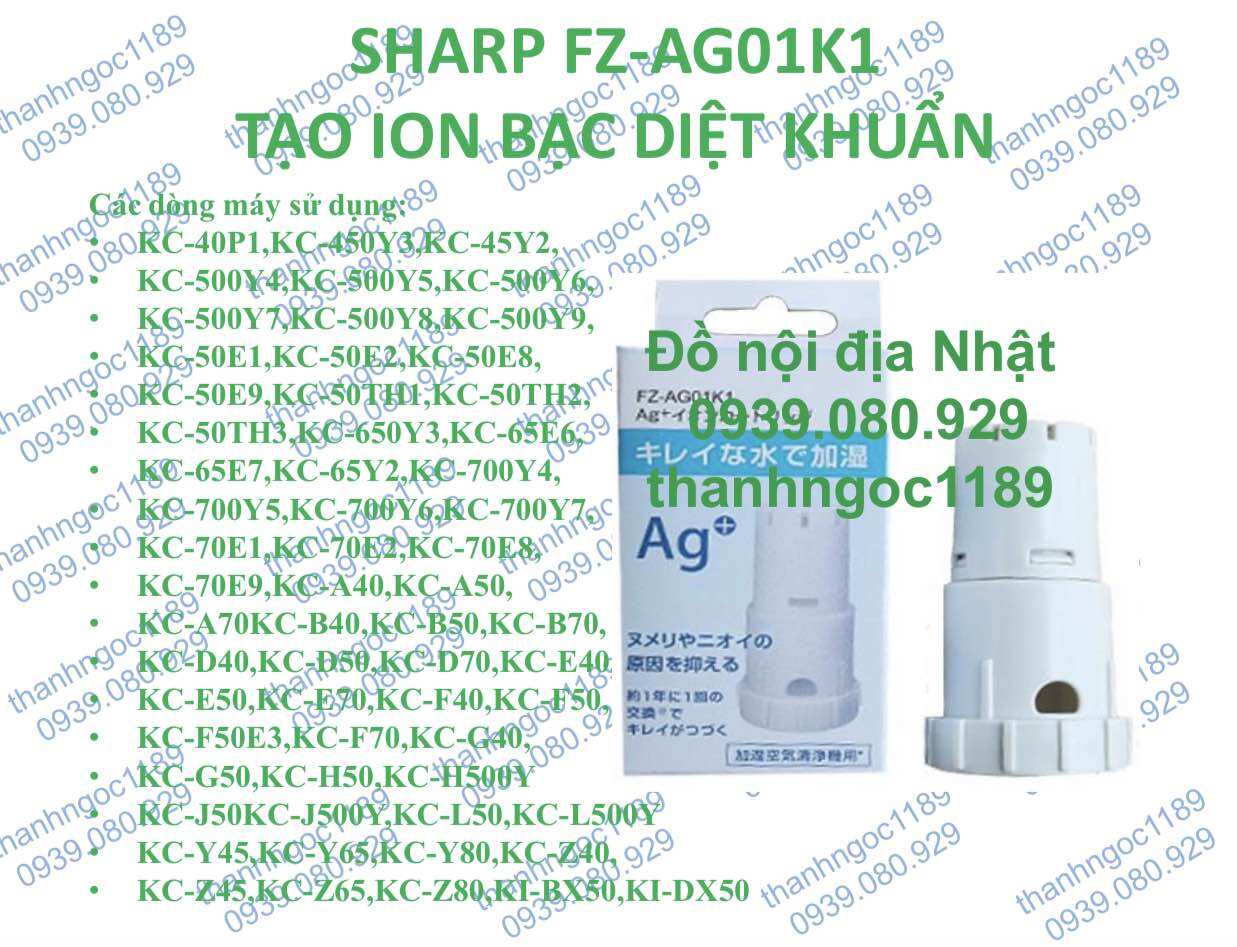 Shap ag+ khử mùi, diệt khuẩn ion nước