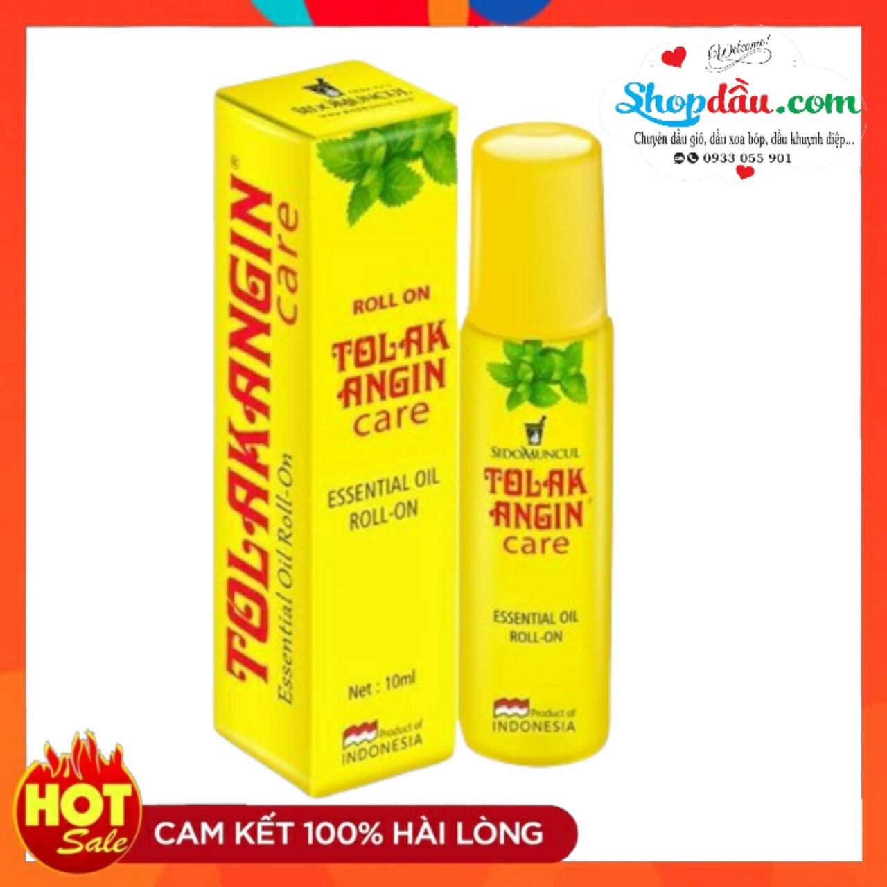 Dầu bi lăn tolak angin care