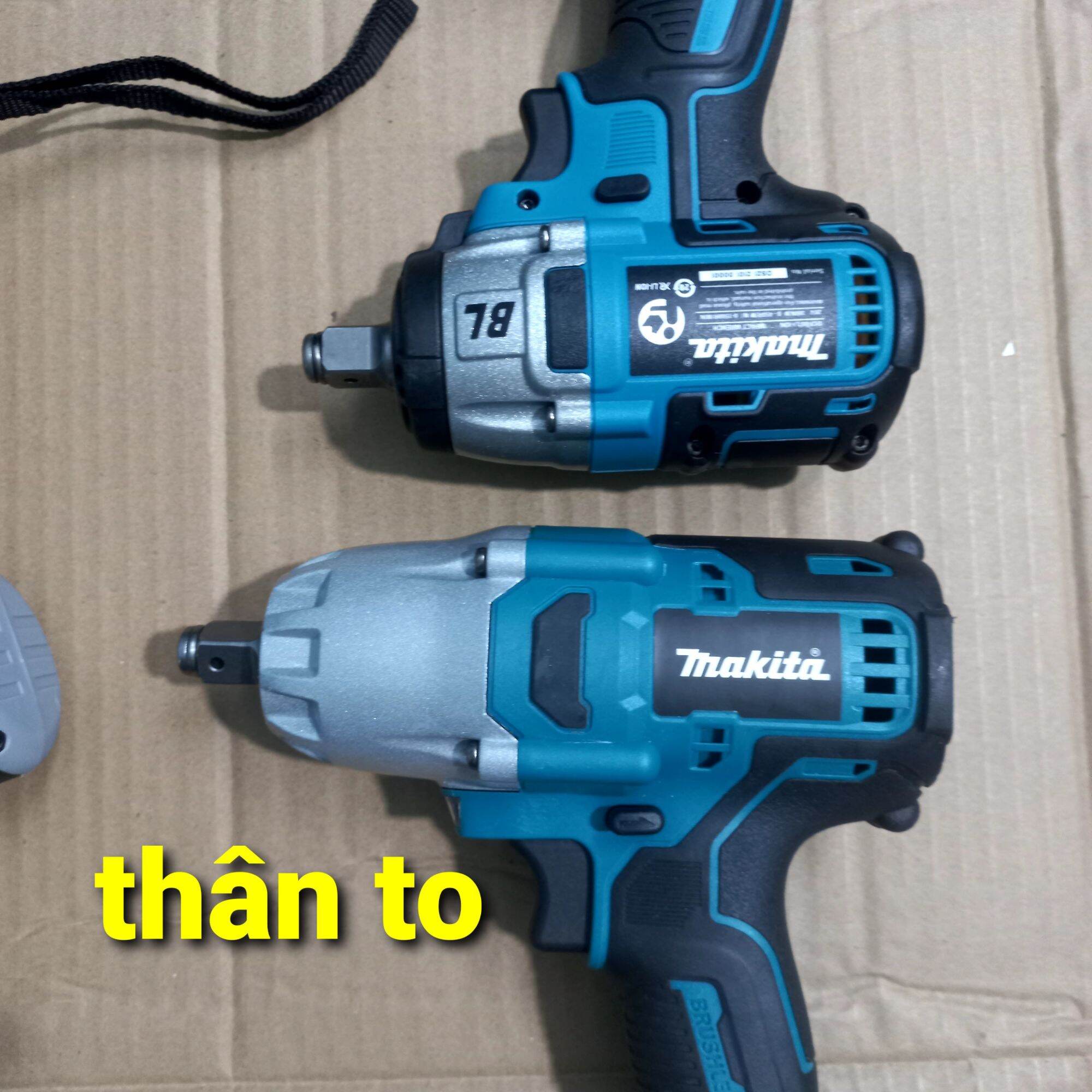 thân máy siết bu lông makita công suất lớn