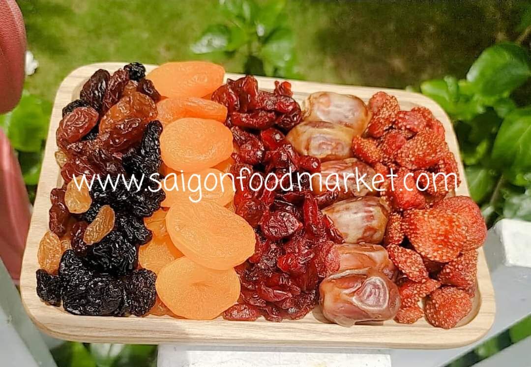MIX TRÁI CÂY SẤY DẺO 500G