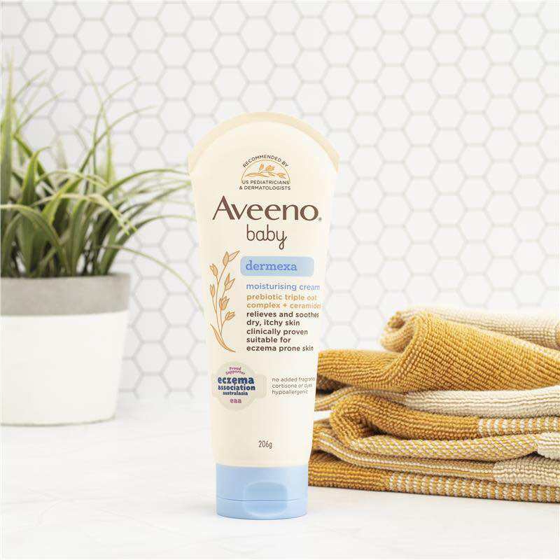 Kem chàm da cho bé Aveeno Baby Dermexa Moisturizing Cream 206g