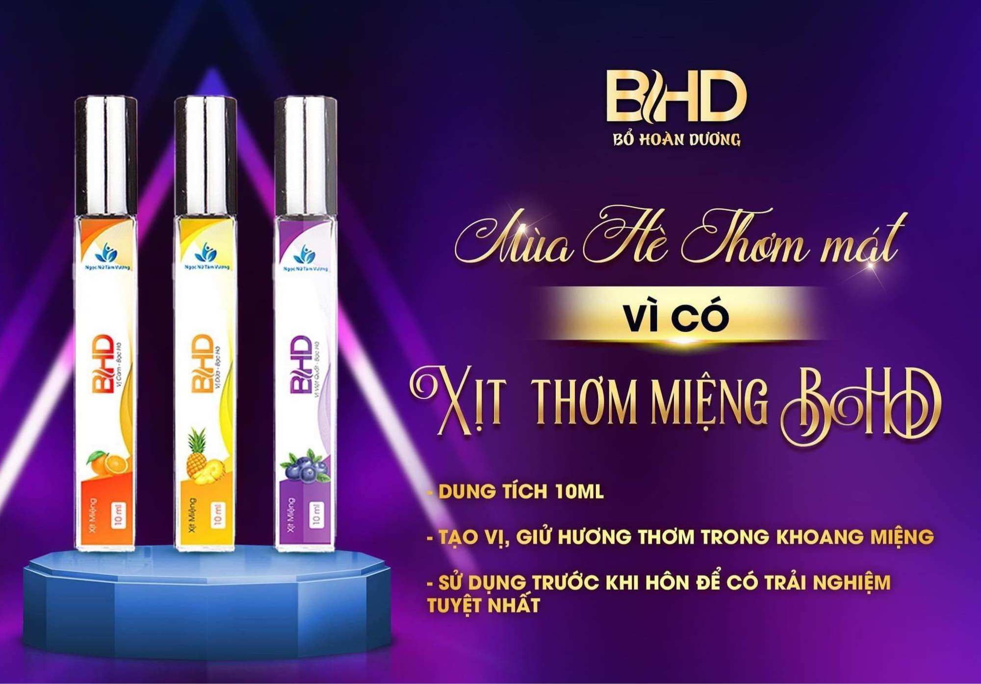 Xịt Thơm Miệng Khử Mùi hôi