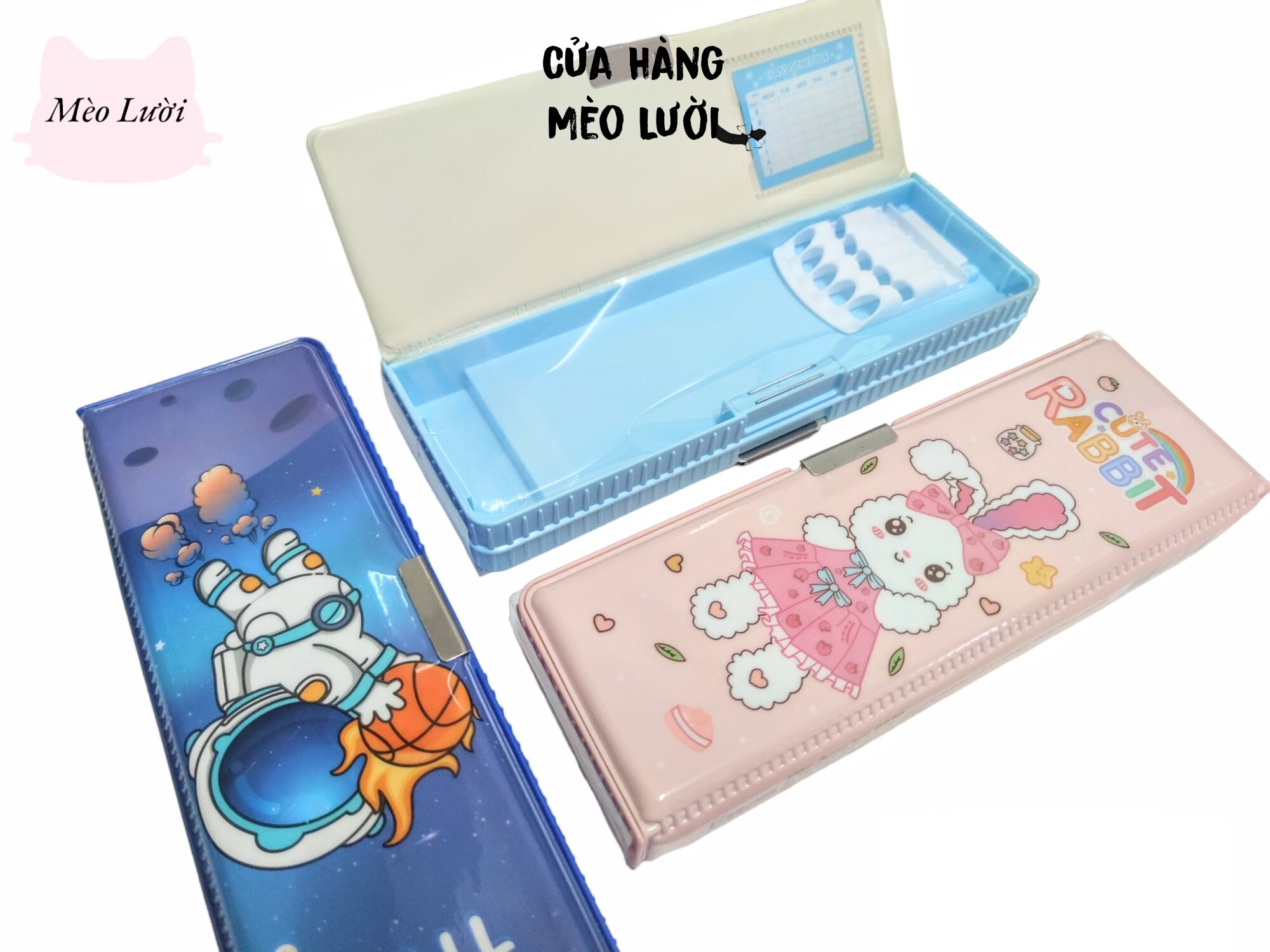 Hộp đựng bút 2 ngăn cho bé 272
