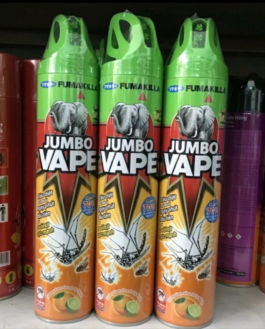 Bình xịt côn trùng Jumbo Vape