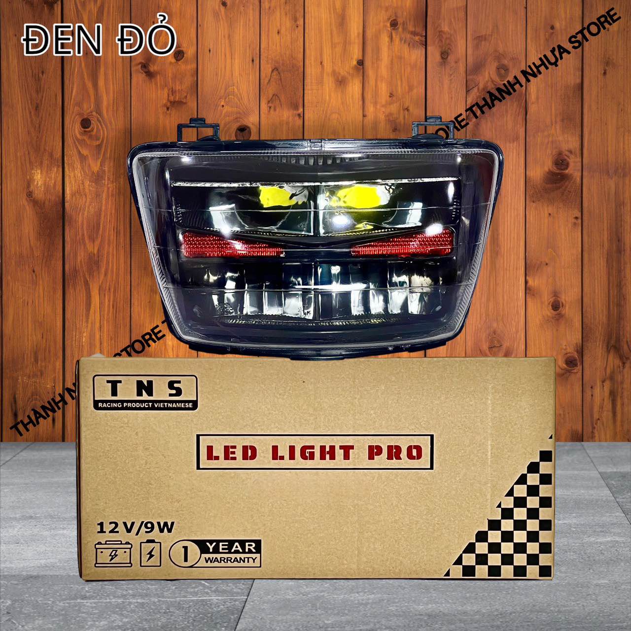 Choá pha đèn led 2 tầng Wave Thái 110/Wave 100/110S (1997-2004)