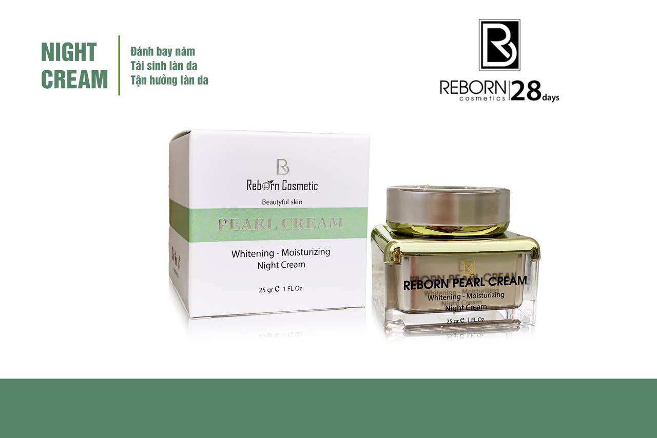 [ Chính Hãng ]Kem Nám Đêm REBORN COSMETICS_25gr