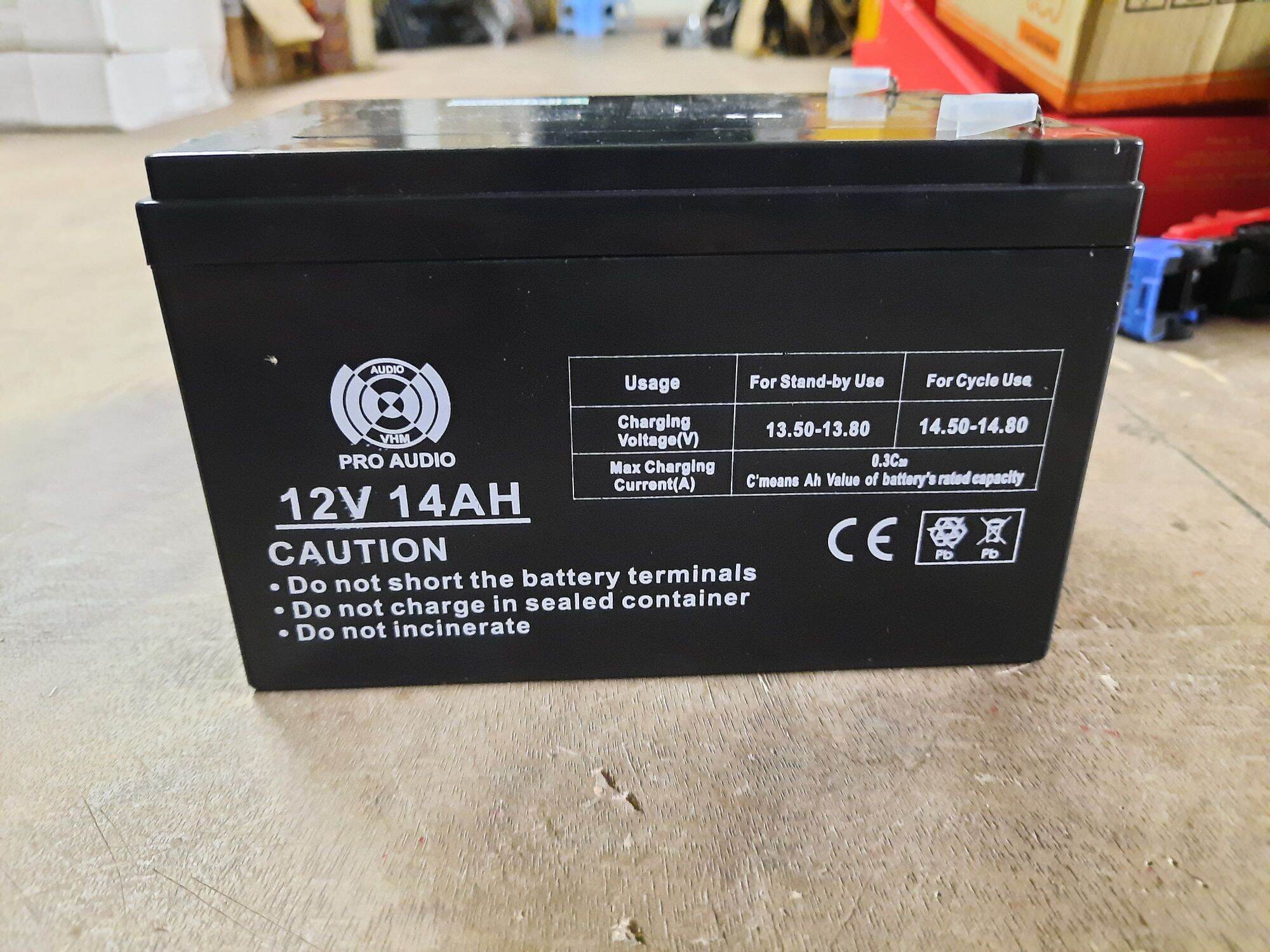 Bình Ắc Qui Cho Loa Kéo 14AH 12V