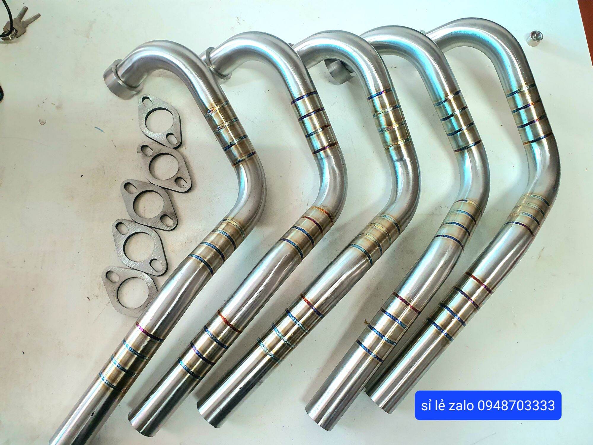 Cổ Exciter150 inox 304 - GjaFast