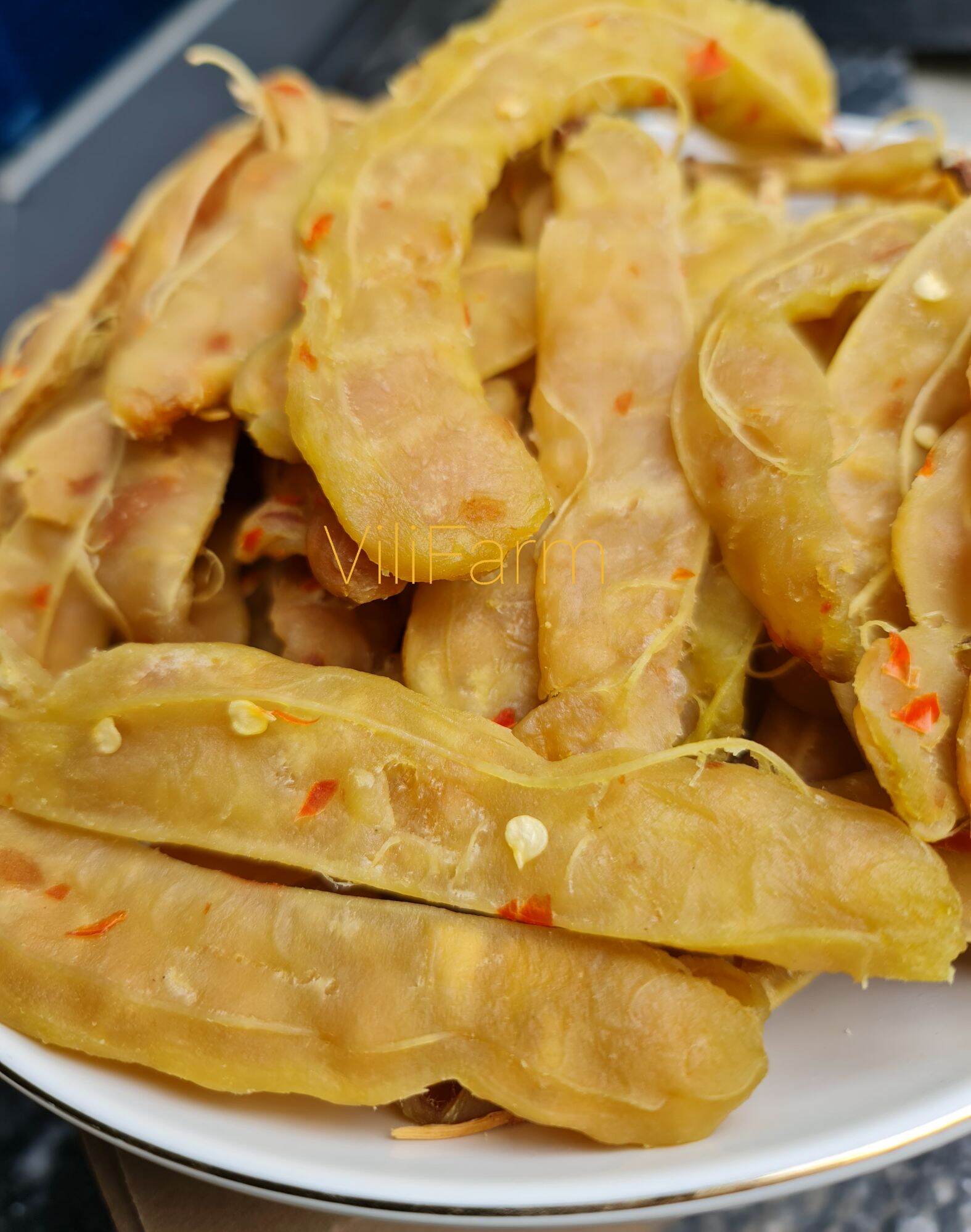 ME DỐT SẤY MUỐI ỚT