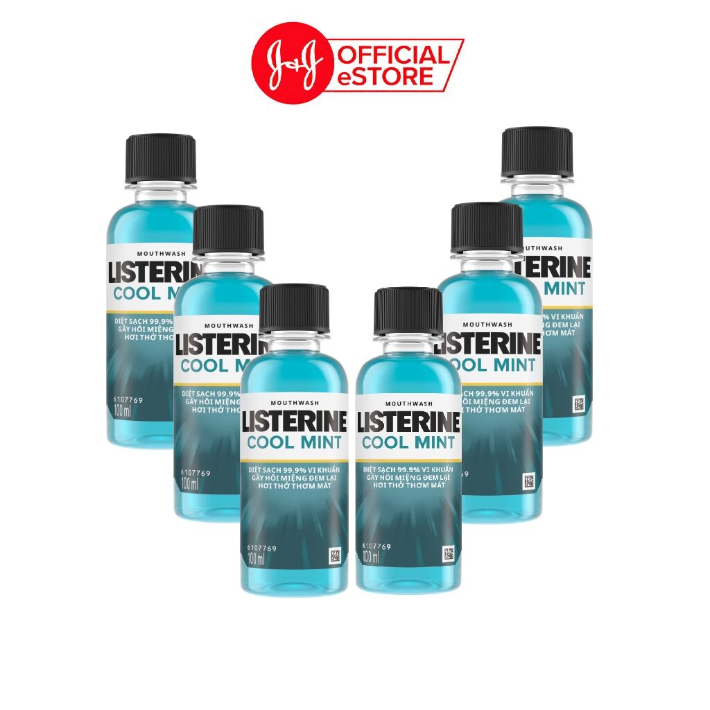 Nước súc miệng listerine Coolmint 100ml