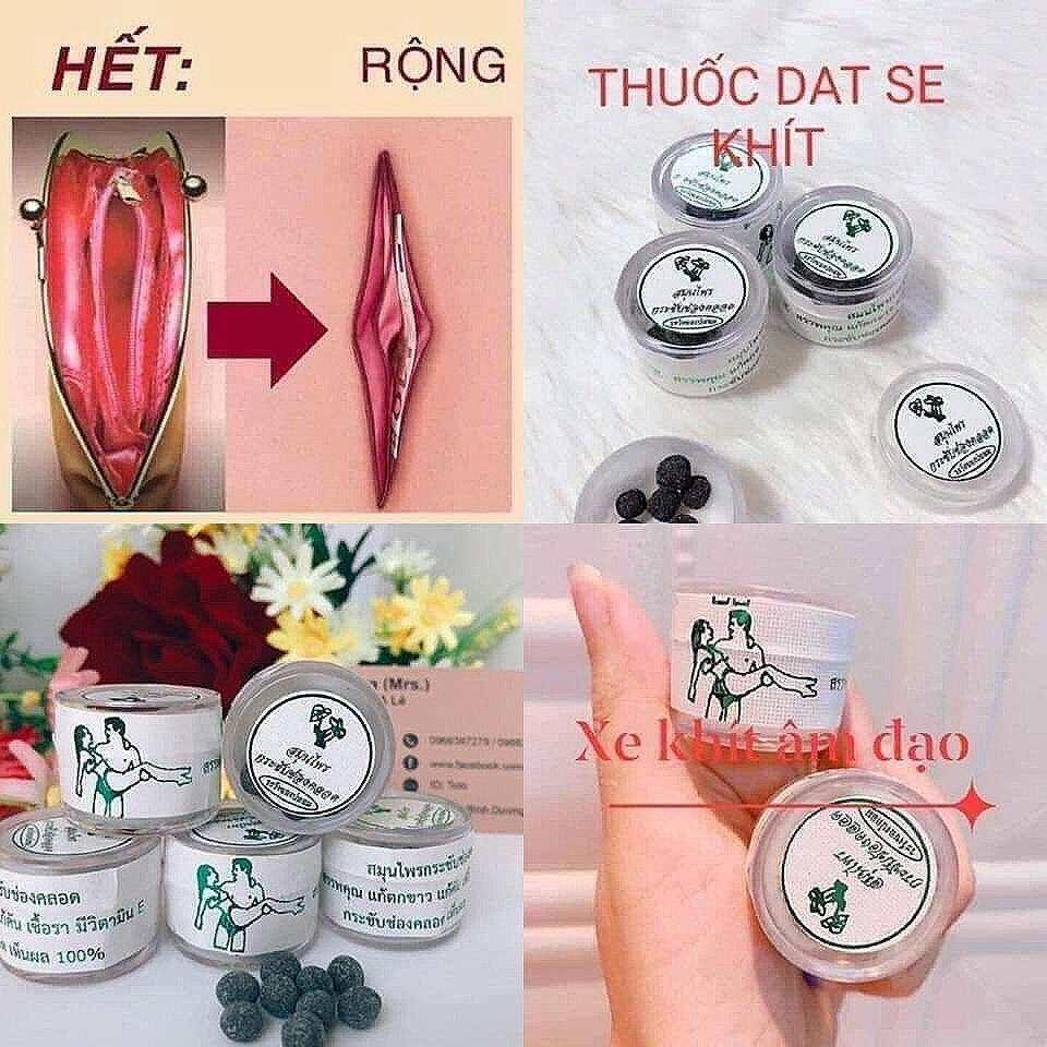 Viên Đặt Se Khít Phụ Khoa THÁI LAN hũ 10 viên