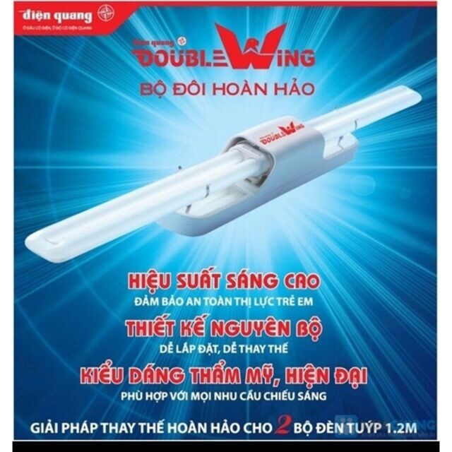 Đèn double wing điện quang 24w,36w-Giadung24h