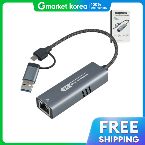 Coms | USB Type-C s Rj45 Gigabit Wired Lan Card for Internet, Laptop, Tablet Ap5318 Giá 1,196,300 Đồng*Miễn phí vận chuyển