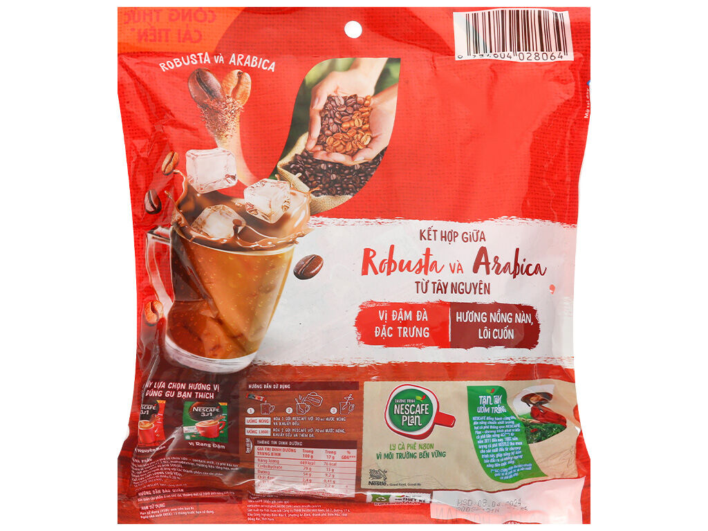 Nescafe 3&1 bịt 46 gói