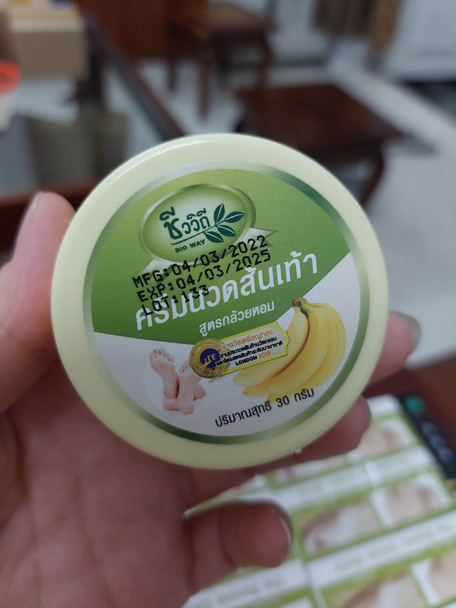 nứt gót chân chuối Thái