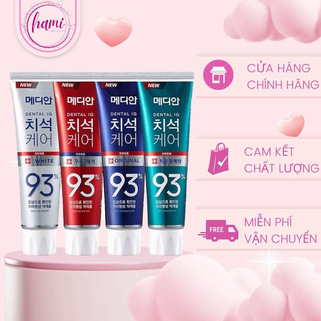Kem đánh răng median 93% hàn quốc 120g
